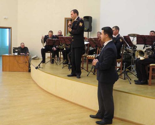 Концерт военного оркестра Севастопольского полка войск Национальной гвардии, посвященный Дню защитника Отечества - 20 февраля 2019 года